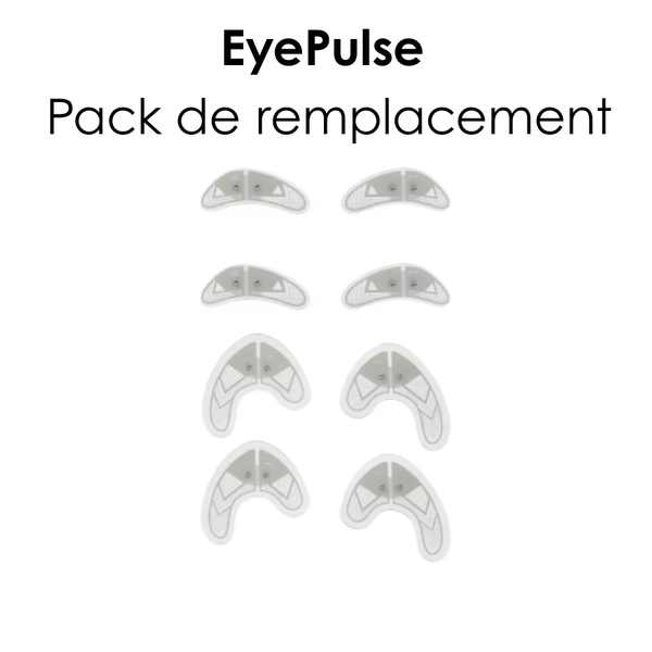4 paires de patchs EyePulse · 1 mois de soin